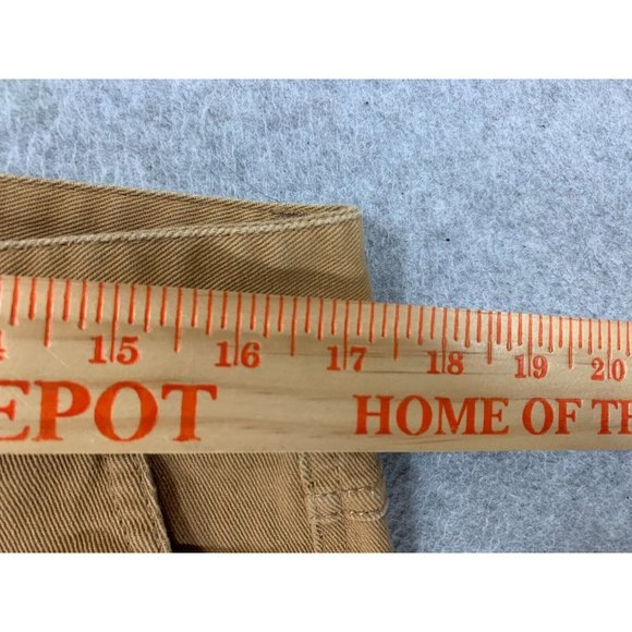 Fair Play Cotton Blend Flat‎ Front Pants (Men's 34x30) Tan/Brown - Picture 6 of 12